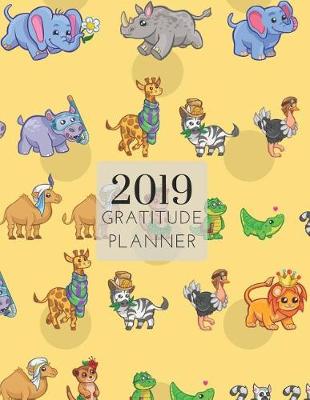 Book cover for 2019 Safari Gratitude Journal Daily Planner