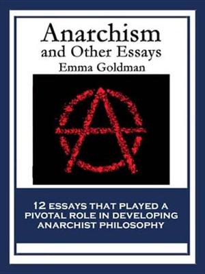 Cover of Anarchism and Other Essays