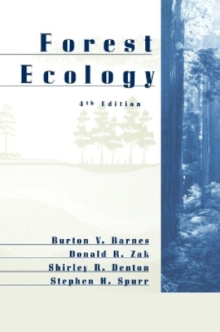 Cover of Forest Ecology 4e