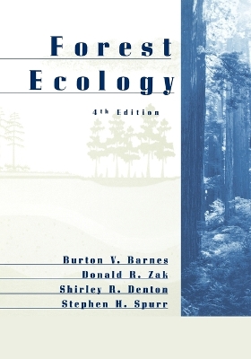 Book cover for Forest Ecology 4e
