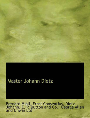 Book cover for Master Johann Dietz