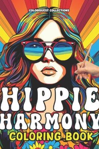 Cover of Hippie Harmony Coloring Book