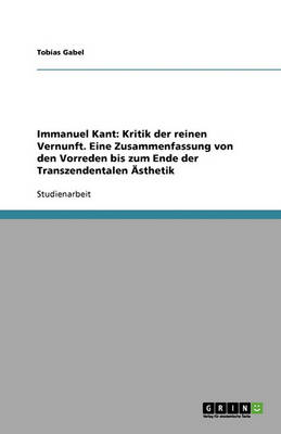 Book cover for Immanuel Kant