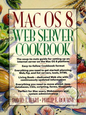 Book cover for Mac OS 8 Web Server Cookbook