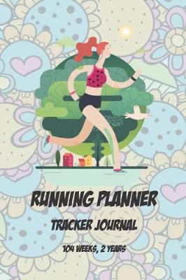 Book cover for Running Planner Tracker Journal