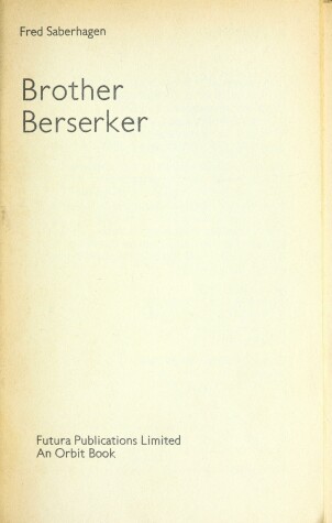 Book cover for Brother Berserker