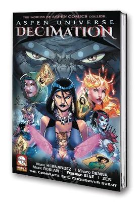 Book cover for Aspen Universe: Decimation Volume 1