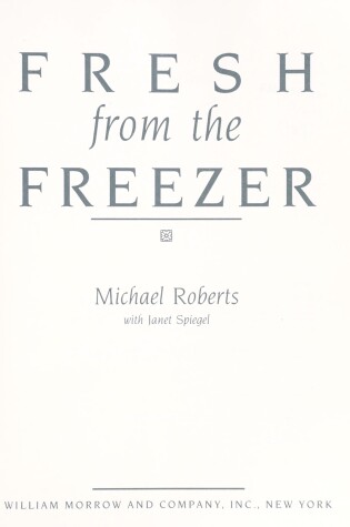 Cover of Fresh from the Freezer