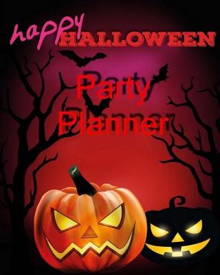 Book cover for Happy Halloween Party Planner