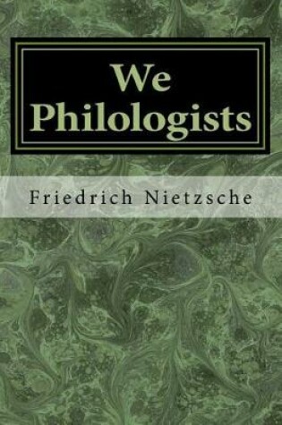 Cover of We Philologists