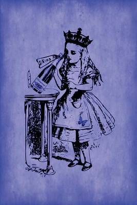 Book cover for Alice in Wonderland Journal - Party Girl Alice (Blue)