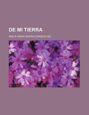 Book cover for de Mi Tierra