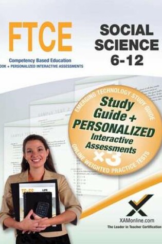 Cover of FTCE Social Science 6-12 Book and Online