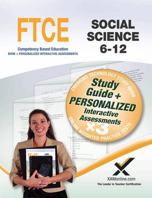 Book cover for FTCE Social Science 6-12 Book and Online