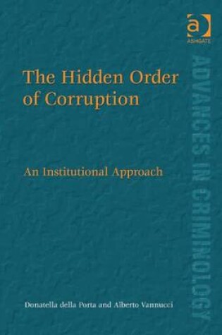 Cover of The Hidden Order of Corruption