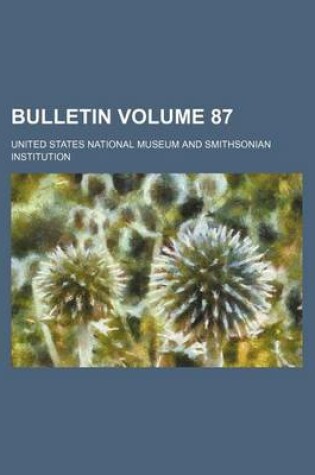 Cover of Bulletin Volume 87