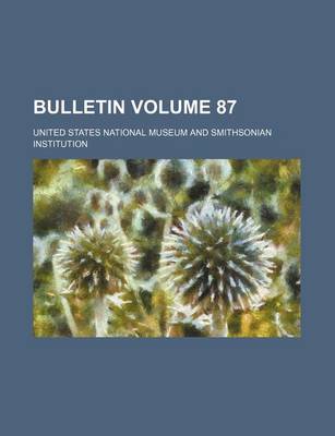 Book cover for Bulletin Volume 87