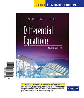 Book cover for Differential Equations, Books a la Carte Edition