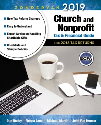 Book cover for Zondervan 2019 Church and Nonprofit Tax and Financial Guide