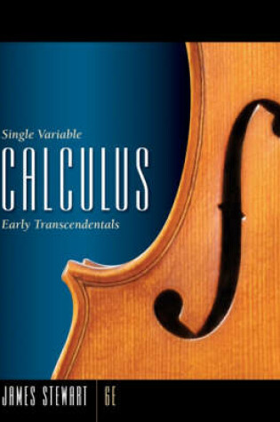 Cover of Single Var Calc ET W/CD 6e