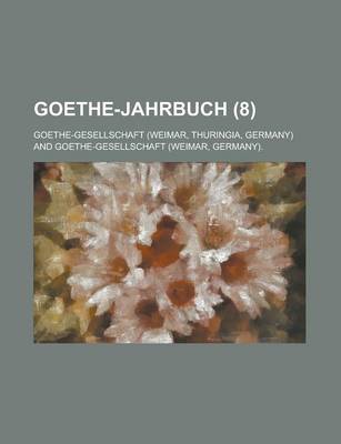 Book cover for Goethe-Jahrbuch (8)