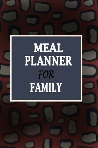 Cover of Meal Planner For Family