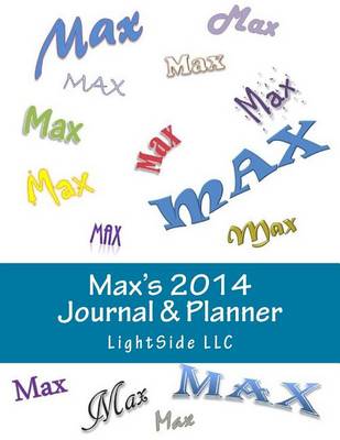 Book cover for Max's 2014 Journal & Planner