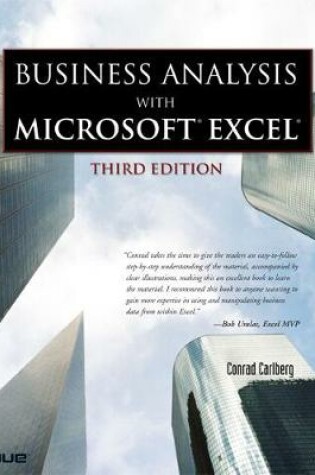 Cover of Business Analysis with Microsoft Excel, (Adobe Reader)