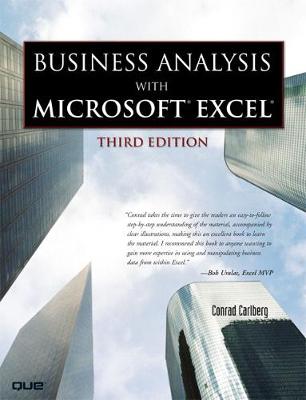 Book cover for Business Analysis with Microsoft Excel, (Adobe Reader)