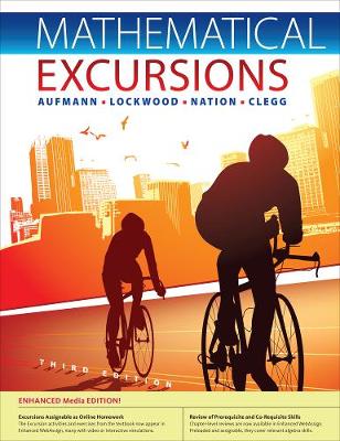 Book cover for Mathematical Excursions, Enhanced Edition, 3rd