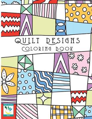 Book cover for Quilt Designs Coloring Book