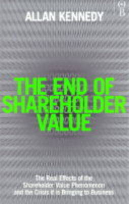 Book cover for The End of Shareholder Value