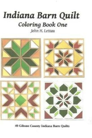 Cover of Indiana Barn Quilt Coloring Book One