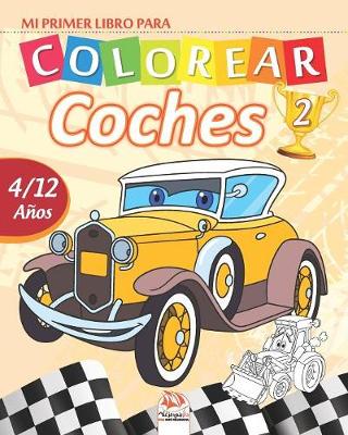 Cover of Mi primer libro para colorear - coches 2