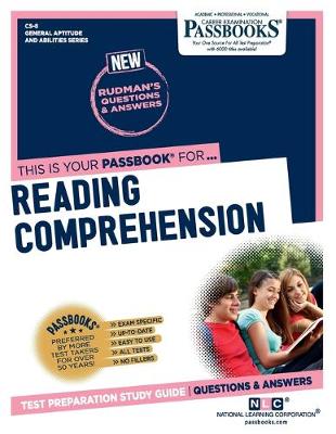 Book cover for Civil Service Reading Comprehension (CS-8)