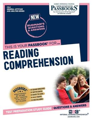 Book cover for Civil Service Reading Comprehension (Cs-8)