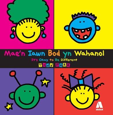 Book cover for Mae'n Iawn Bod yn Wahanol / It's Okay to Be Different