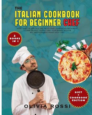 Book cover for Italian Cookbook for Beginner Chef