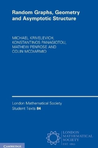 Cover of Random Graphs, Geometry and Asymptotic Structure