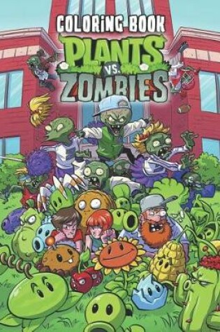 Cover of Plants vs Zombies Coloring Book