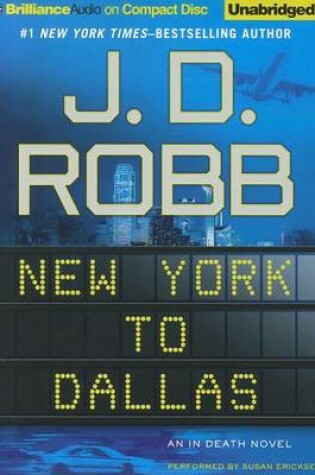 Cover of New York to Dallas