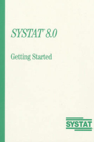 Cover of SYSTAT 8.0