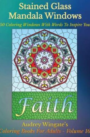 Cover of Stained Glass Mandala Windows