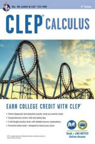 Cover of CLEP(R) Calculus Book + Online