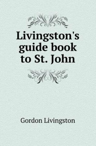 Cover of Livingston's guide book to St. John