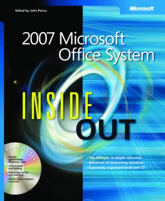 Book cover for 2007 Microsoft Office System Inside Out