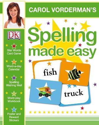 Book cover for Carol Vorderman's Spelling Made Easy