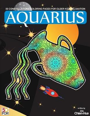 Book cover for Aquarius 50 Coloring Pages For Older Kids Relaxation