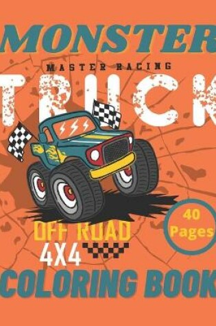 Cover of Monster Truck Coloring Book