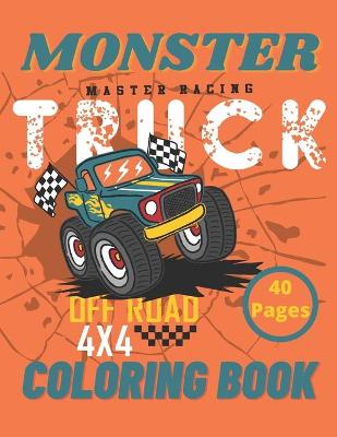 Cover of Monster Truck Coloring Book